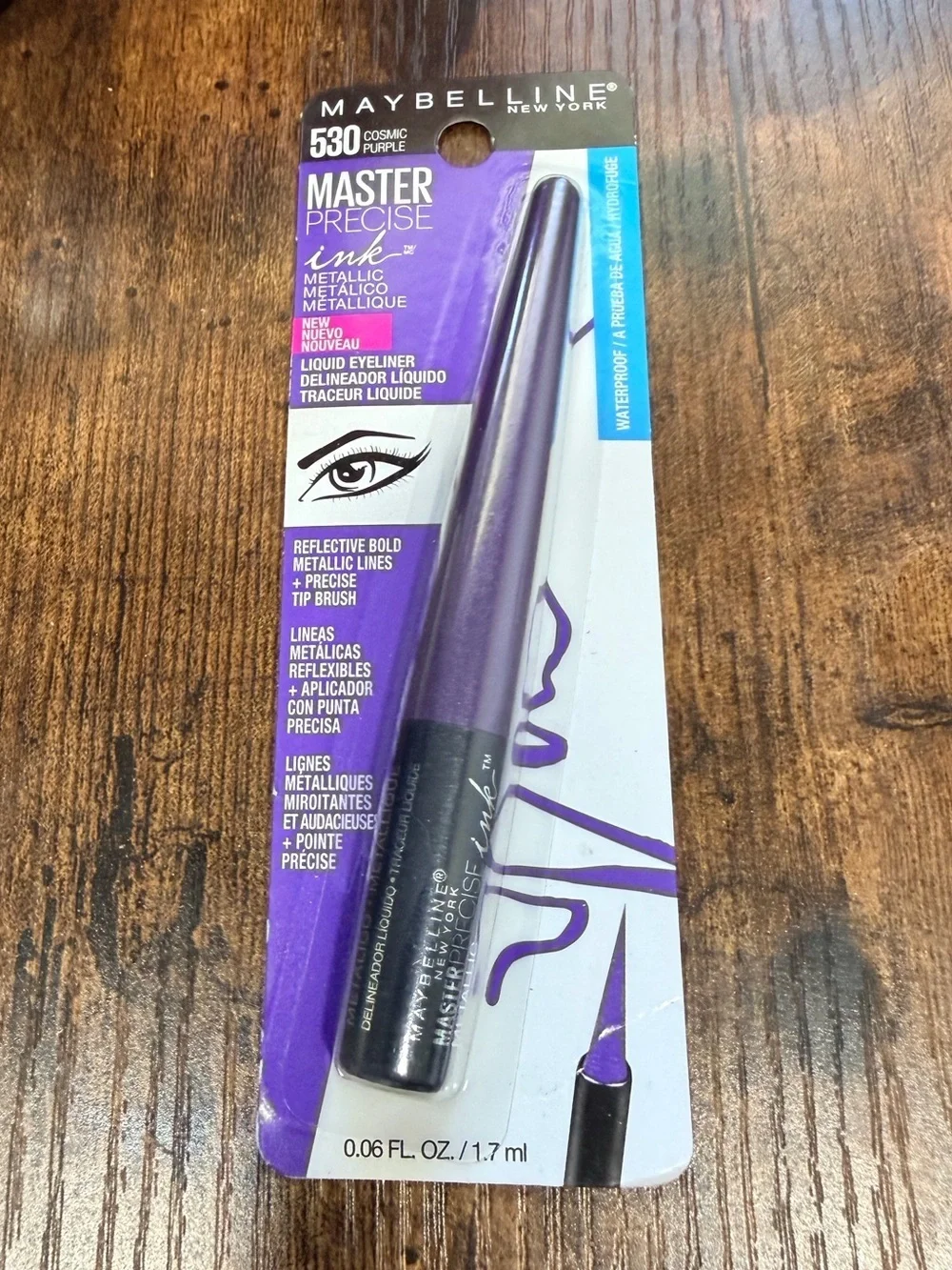 Maybelline COSMIC PURPLE Metallic Liquid Eyeliner in Shimmery Purple